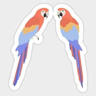 Parrots Sticker